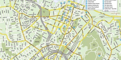 Карта Корольова вулиця Окленд